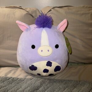 Purple Plush Toy with Spots